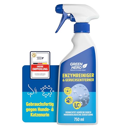 Green Hero Enzymreiniger & Geruchsneutralisierer 750 ml...