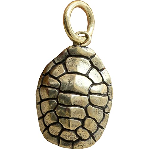 Tortue en laiton pour porte-clés et décoration de bureau compacte