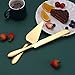 Cake Cutting Set for Wedding, Elegant Cake Knife and Server Set with Thickened Stainless Steel Rounded Edges, Cake Cutter Pie Spatula for Birthday Anniversary Christmas, 2 Pcs, Gold