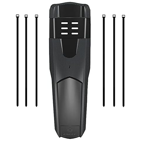 Fahrrad Schutzblech,MoreChioce Schutzbleche Mountainbike Vorne/Hinten Spritzschutz Kotflügel Kohlefaser Textur Fahrrad Mudguard thumbnail