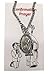 Westmon Works St Christopher Pewter Confirmation Medal One Inch Saint Pendant on a Stainless Steel Chain Boxed Gift Set
