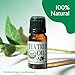 BodyJ4You Pure Tea Tree Oil - 100% Natural USDA Organic Premium Grade Essential Oil - Face Skin Care Healthy Hair Scalp Toenail Piercing Aftercare - Undiluted Non-GMO Aromatherapy DIY Beauty - 5 ml