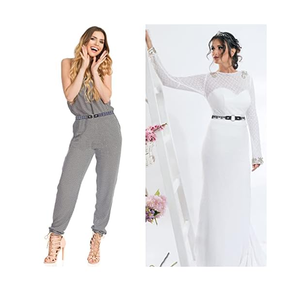 SANNIX 8 Pack Buckle Free Belt No Buckle Elastic Belts Adjustable Belt for Women Men Jeans Pants - Image 6