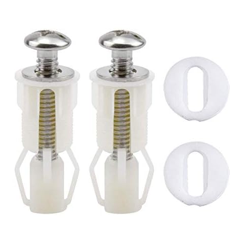 JUHONNZ Bisagras Tapa WC,2 PCS Asientos WC Bisagra Cover