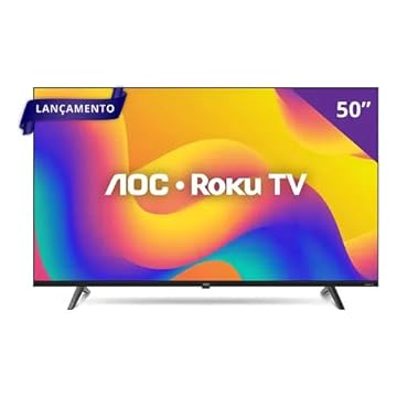 Smart TV 50" 4K UHD AOC Roku TV 50U7045/78G