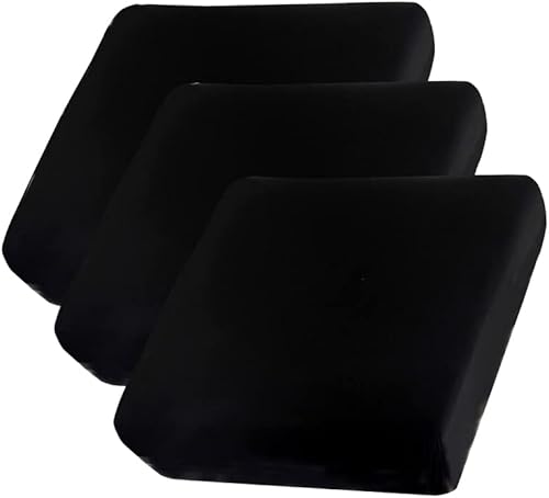 Miniatura 7 de AURLOE - Fundas impermeables para sofá de 3 piezas, funda elástica para sofá con protector de muebles con banda elástica, adecuada para sofá de 3