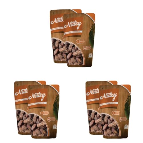 Image of Nutzy Dried Fruits Nuts And Seeds (Dried Lal Chuara /Dry Red Dates) - 500 Gm (Pack of 3)