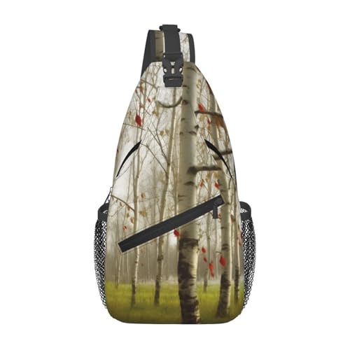 Mochila cruzada para hombre tipo sling negra miniatura 1