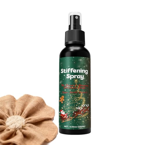 Stiffen Fabric Spray, Quick Drying Holiday Supplies, Portable Quick Drying Party Supplies,Christmas Stiffening Fabric Spray, Fabrics Stiffening Spray's Quicks Dryings Holiday Supplie's For Crafts