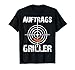 Grillen Tshirt Für Männer Lustig Barbeque Grillschürze BBQ T-Shirt