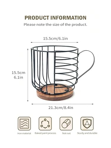 Support dosettes café sans couvercle pour ranger le comptoir - 6