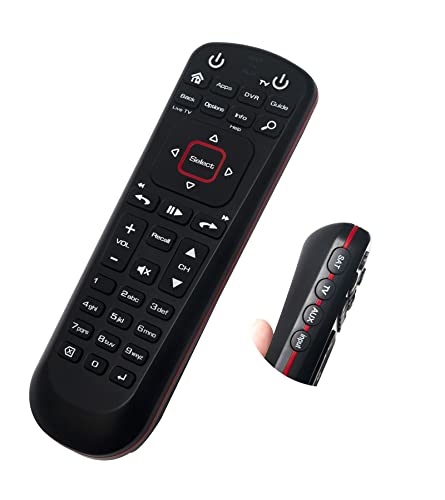 Aulcmeet Replacement Remote Control Compatible With Dish Network 52.0 With Sat Tv Aux 3 Modes #TOP1