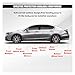 4PCS Bling Car Door Handle Scratch Protector, Crystal Rhinestone Sticker Car Door Edge Guard, Side Rearview Mirror Anti-Collision Strip, Exterior Accessories for Women Men (White)