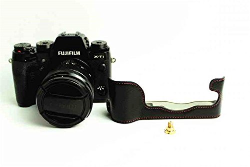 XT1 Leather Camera Half Case & Hand Strap for Fuji X-T1