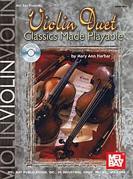 Mel Bay Violin Duet Classics Made Playable (Book/CD)      Electronics