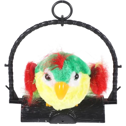 Jouet éducatif interactif perroquet parlant électrique en peluche Mikikit
