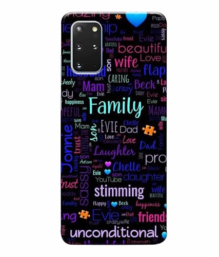 Image of Printed Hard Back Case Cover & Compatible for Samsung Galaxy S20 Plus | Motivation Inspired Quotes (Multicolor) - D1208