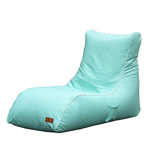 Lazy Sofa Storage Bean Bag Toys Holder And Organizer For Boys And Girls Large Beanbag Chairs For Kids For Use as a Gaming Chair Meditation Chair ( Color : Green , Size : 135*65*90cm )