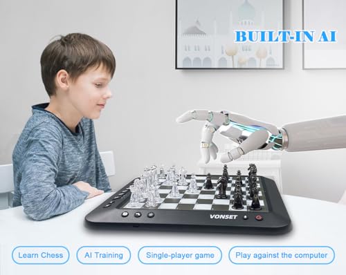 Vonset P6 Electronic Chess, Computer Chess Board thumb #1