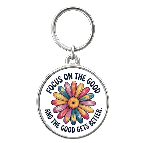Image of MG | Protective Evil Eye /Spiritual Symbols /Om /Motivational Keychains | Double-Sided Metal Key Ring | Good Luck and devine Charm for Car, Bike, Home & Office