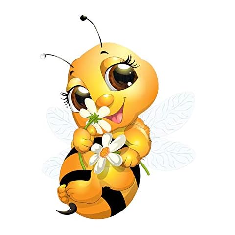 Yellow Bee Wall Stickers by Arestory Cover