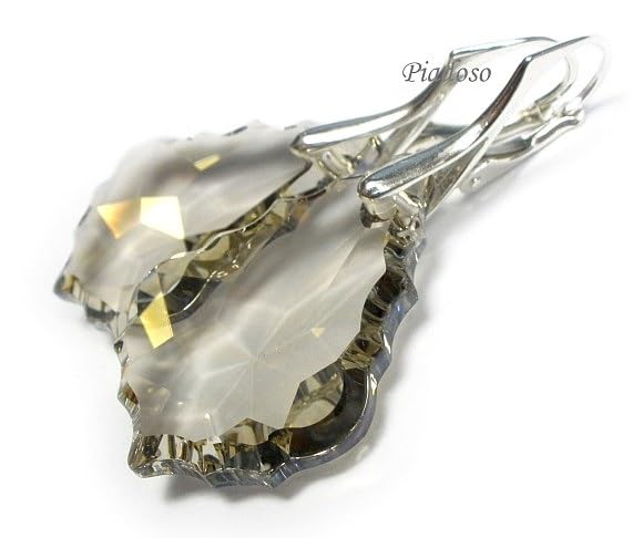 Boucles d'oreilles originales argent 925 Arande idée cadeau unique