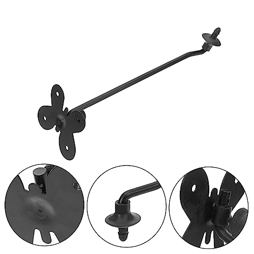Soporte de pared para platillos de batería, resistente, con ranura para platillos, fácil instalación para músicos profesionales, duradero para instrumentos de percusión miniatura 6