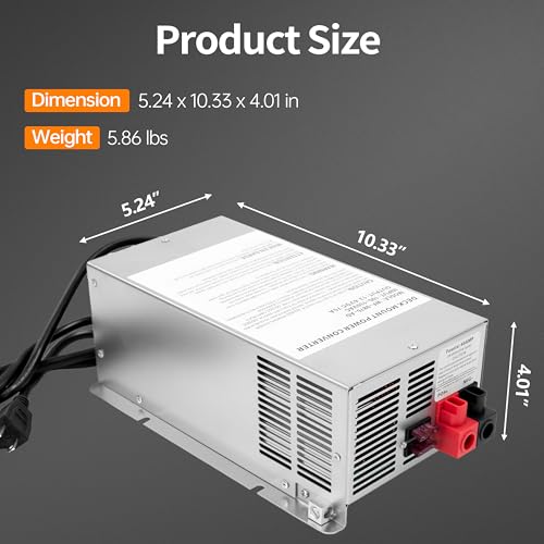 Image of ๐๐ฉ๐ ๐ซ๐๐๐ WF-9875-AD 75 Amp RV Power Converter Charger