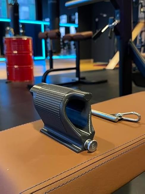 Arm Wrestling Handle Set of 3 ¨C Grip Strength Trainer with Metal Mount, 3 Attachments for Wrist, Forearm, and Finger Strengthening