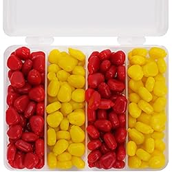 Pesca De Carpa Con Señuelo ANCLLO 200 piezas de maíz falso suave cebos simulación carpa pesca señuelos flotantes cebos con agradable aroma