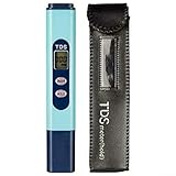 Probador digital de salinidad para agua salada, TDS-2 medidor impermeable IP65, probador digital de temperatura PPM de salinidad para piscina de agua salada y estanque de peces Koi