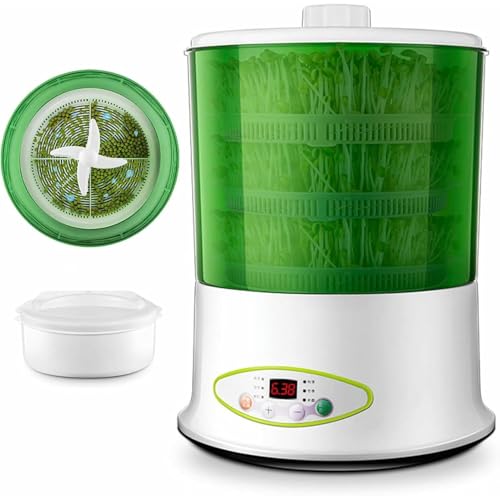 Hyykeji Sprossenautomat mit 1.8L Wassertank