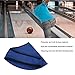 POENVFPO Bowling Seesaw Bag Holder, Polyester Twill Lining Handle Design Portable Bowling Ball Sling Carrier Polisher Bag, 60cm Length (Blue)