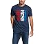 Navy Heather/Standing Tall