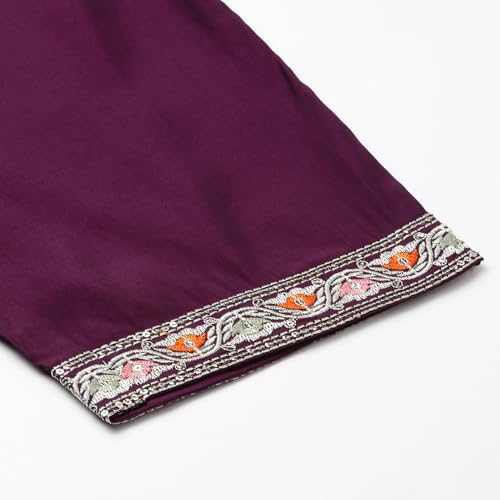 Image of Globus Women Kurta Set (GS567412 Red S)