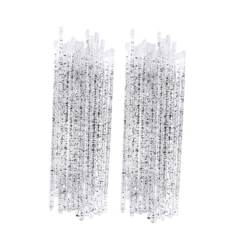 FOMIYES Lash Brushes Cleansing Set 200pcs Eyelash Cleaning Supplies Eyelash Cleaner Brush for Extensions Eyebrow Cleaning Rod