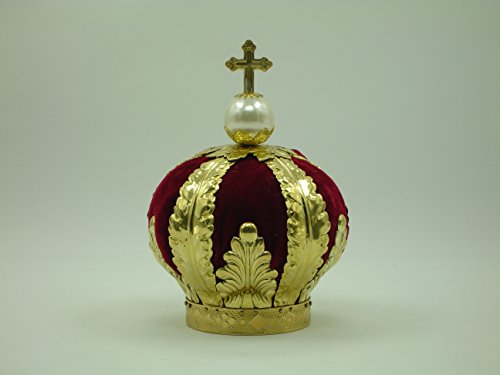 Holy Crown With Cross For Virgin Mary Madonna Ihs Jesus Statue Saint 6.69" H H2. Our Company Have 8 Kinds Of Crown For Your Choice #TOP4
