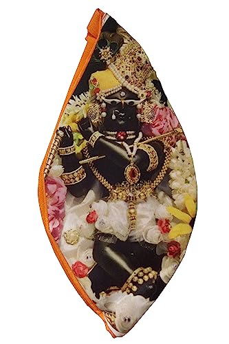 Hare Krishna Food For Soul Radha Raman Ji Bead Bag - Jholi Mala - Tulsi Mala ...