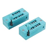 WZhen 6Pcs Ic Lock Sitz Zif Sockel Test Universal Zif Sockel 14Pin