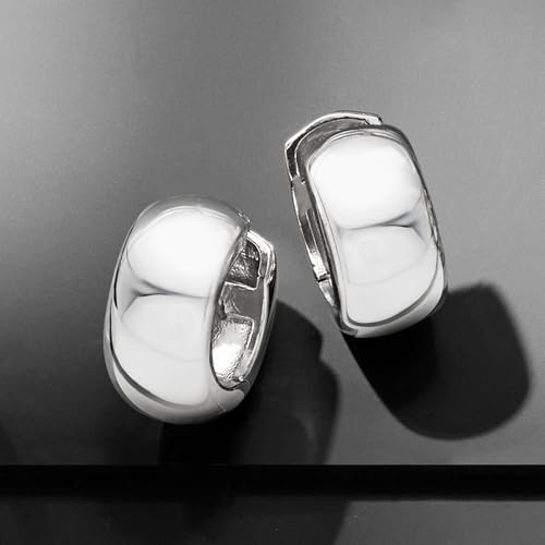 Ross-Simons Italian Sterling Silver Huggie Hoop Earrings3