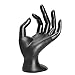 Produktbild Vaorwne Schmuck Ring Armband Halskette Anzeige Halter Staender Fuer Schaufenster Hand Design (Schwarz)
