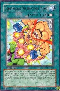 Amazon.com: Yu-Gi-Oh! - Continuous Destruction Punch (MFC-085) - Magicians  Force - 1st Edition