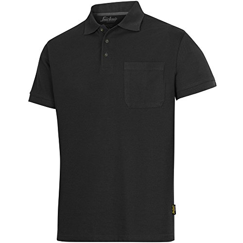 Snickers 27080400005 Size Medium "Classic" Polo Shirt - Black