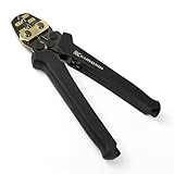 フジ矢(Fujiya) 圧着工具 黒金 裸端子・裸スリーブ用 1.25/2/3.5/5.5mm2 作業性向上 高耐久設計 FC-15S-BG