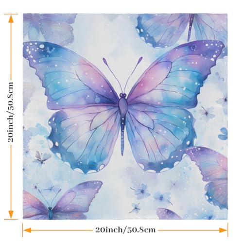Servilletas de Tela Butterfly Pack de 6 50.5x50.5 cm miniatura 2