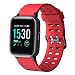YAMAY Smart Watch for Android and iOS Phone 2019 Version IP68 Waterproof, Fitness Tracker Watch with Pedometer Heart Rate Monitor Sleep Tracker,Smartwatch Compatible with iPhone Samsung for Men Women