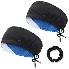 2 Pack-cotton-lined Black 04 Elastic Band