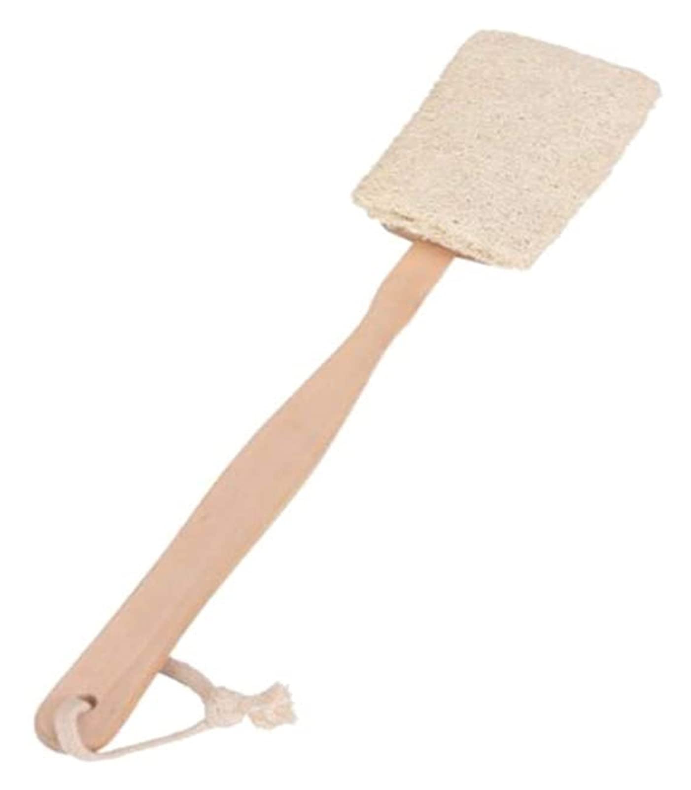 Cepillo de baño con Mango Largo, Cepillo de lufa Natural, Cepillo Exfoliante para el Cuerpo, Cepillo para la Espalda, Cepillo de baño y Ducha Corporal, cepillos para el Cuerpo y el baño