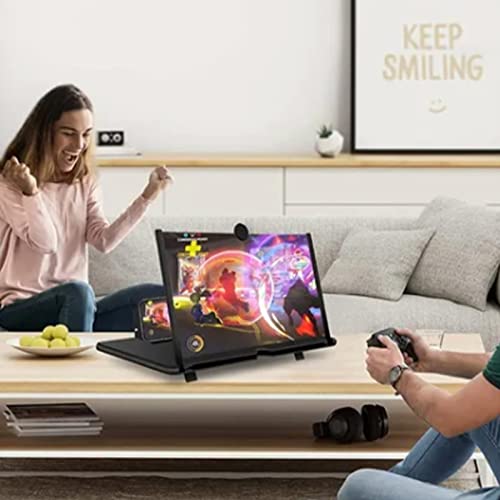 Amplificador de Tela de Celular Kadimendium 14 Polegadas, Lupa Dobrável de Proteção para Os Olhos pa