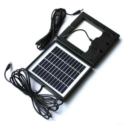 Jonikuper Polykristallines Solarpanel, 2 W, 12 V, kompatibel mit Haus und Garten, Verbundglas...